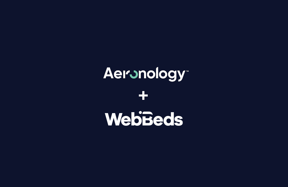 Aeronology announces strategic partnership with WebBeds