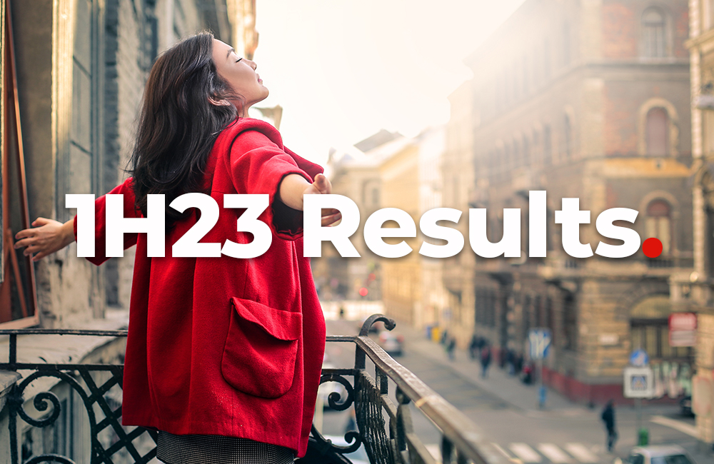 1H23 Results – Webjet Limited returns to pre-pandemic bookings, driven by WebBeds.